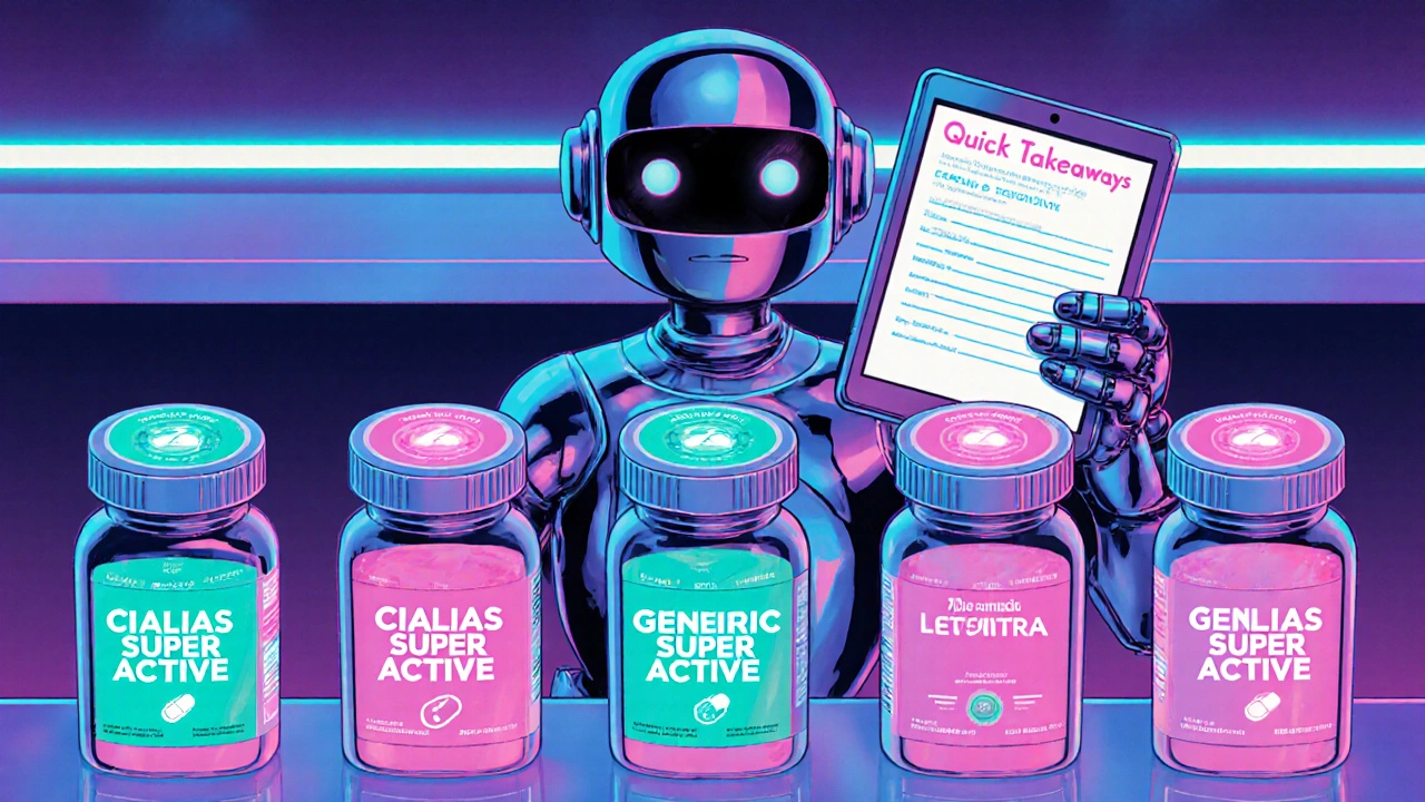 Cialis Super Active vs Other Tadalafil Options: Which Is Best?