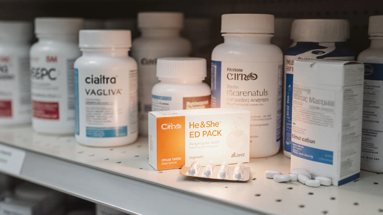 He&She ED Pack (Sildenafil) vs Other ED Medications: Detailed Comparison