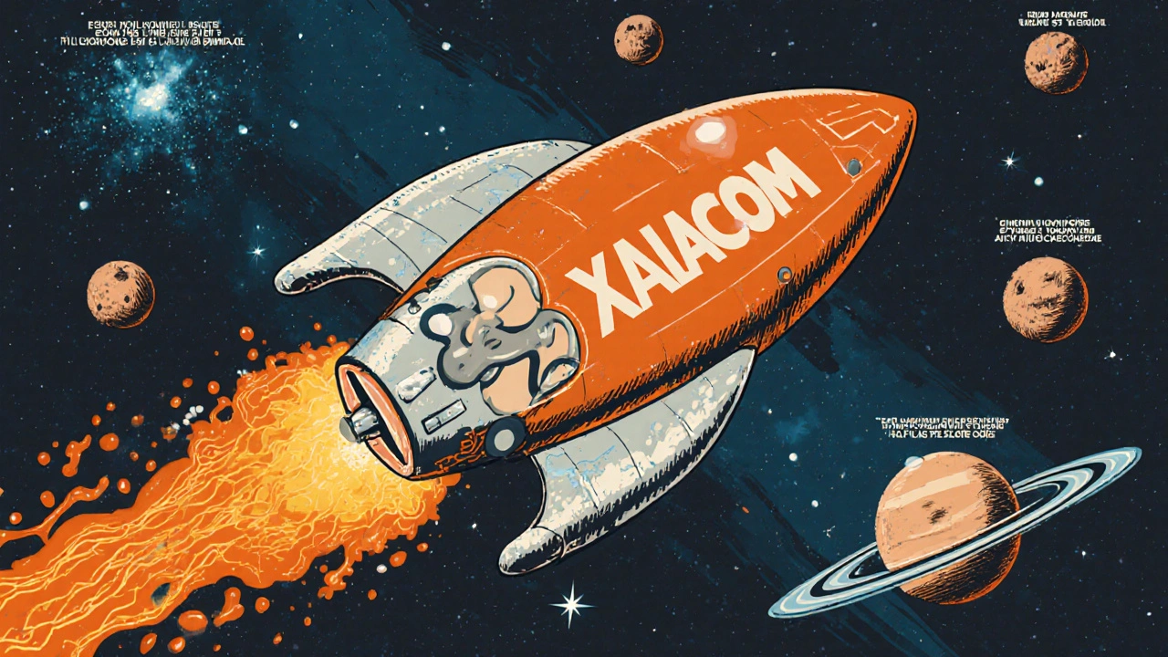 A medical spaceship traveling through an optic nerve highway, avoiding side effect hazards