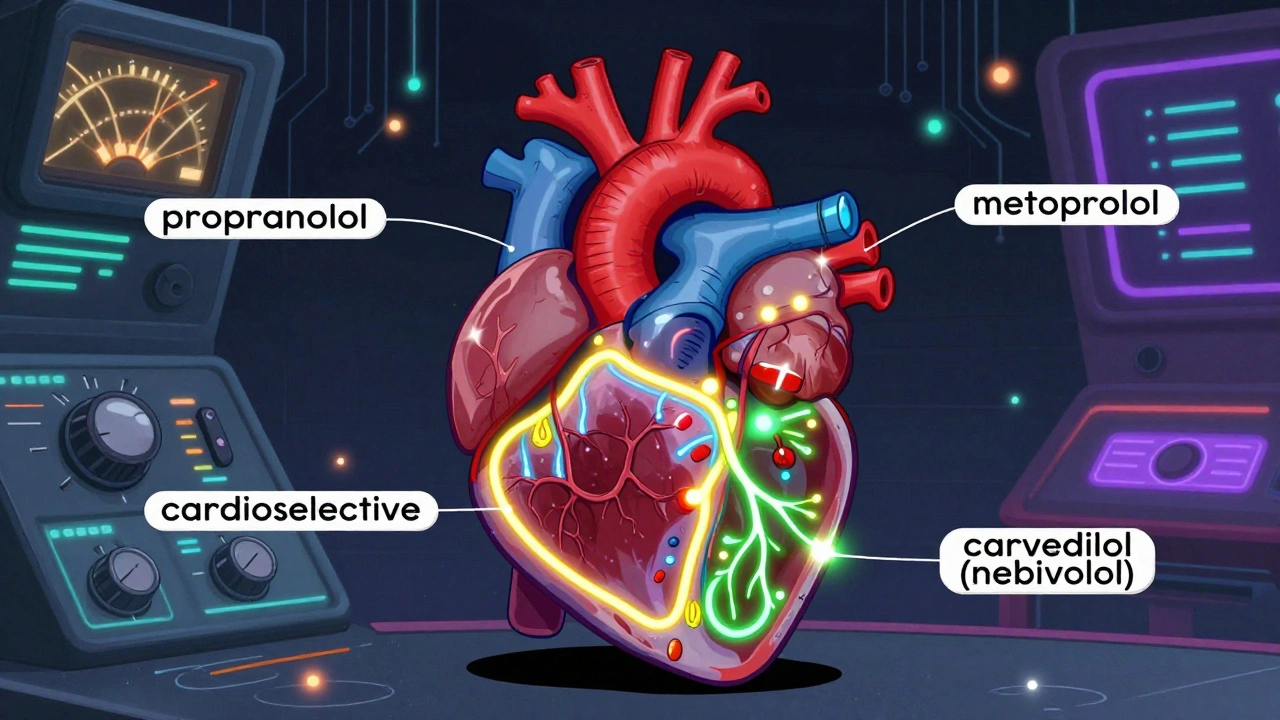 Beta-Blockers: How Different Types Interact and Why Drug Choice Matters
