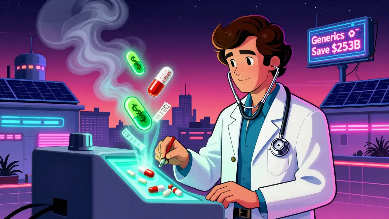 Generic Prescribing Incentives: How Rewards Shape Provider Decisions