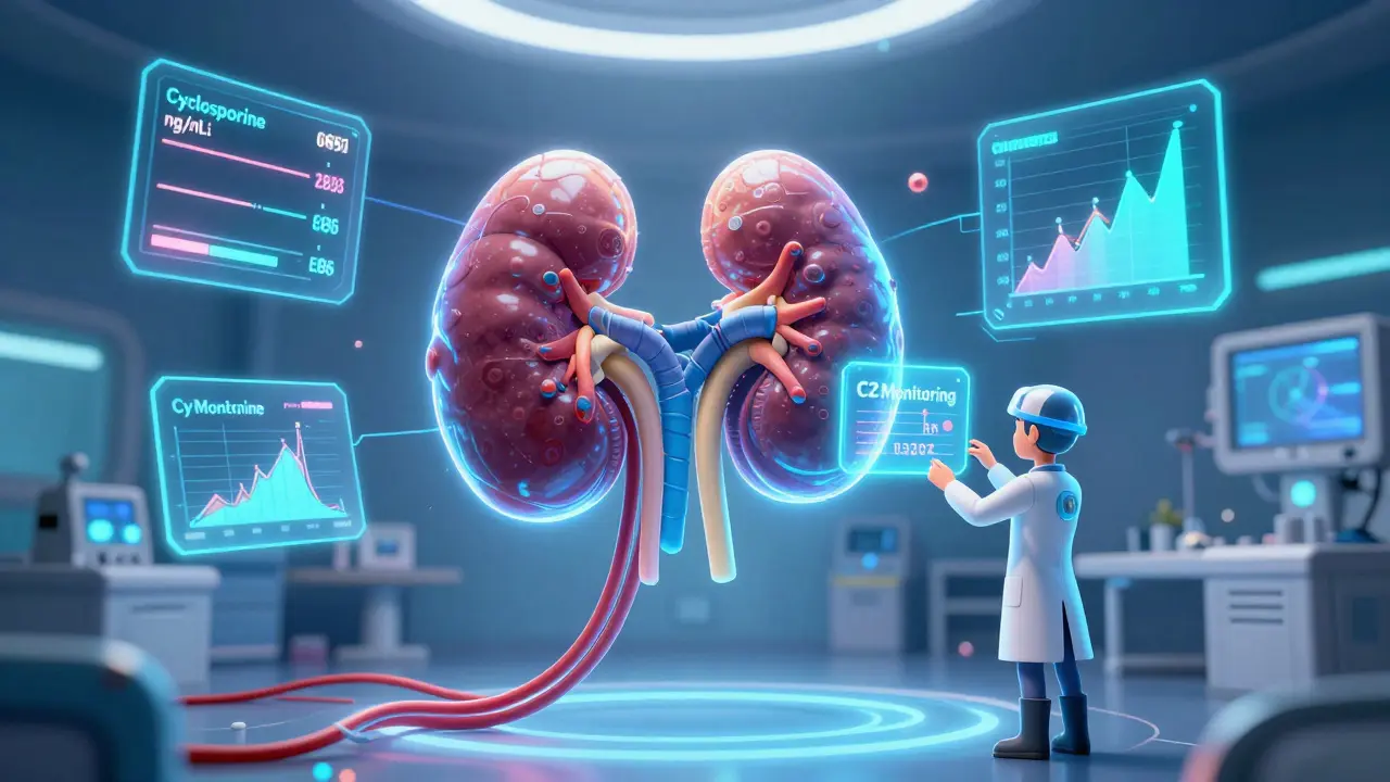 Cyclosporine Nephrotoxicity: How to Monitor Kidney Function and Drug Levels