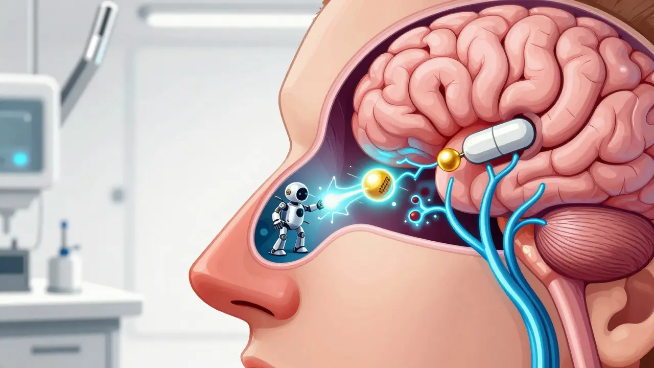 Pills interfering with nasal receptors and zinc atoms