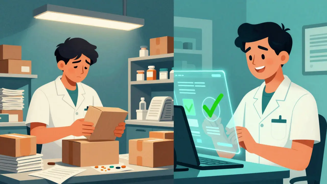 Comparison of manual versus automated medication recall verification processes